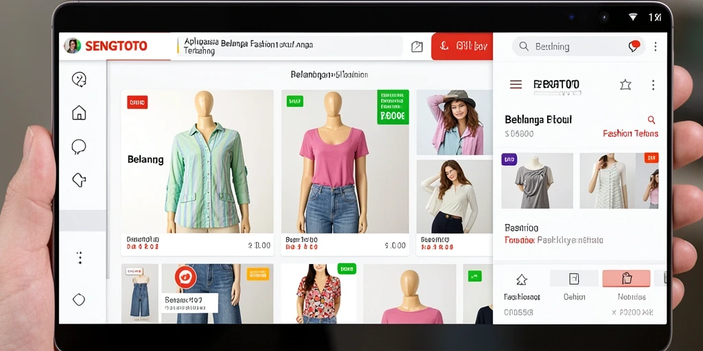 Antarmuka aplikasi SENGTOTO yang modern dan stylish.